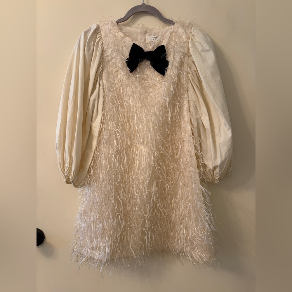 Funky Elegance Dress with Black Bow